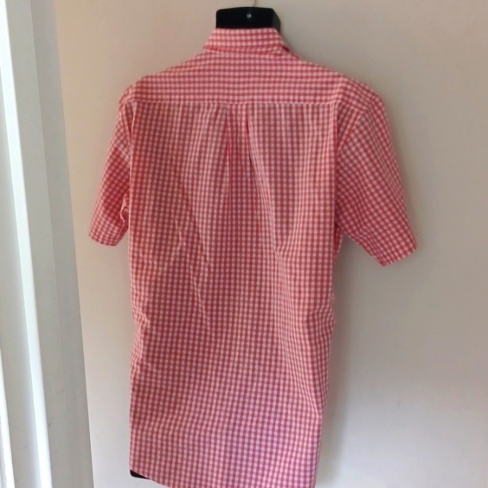 NICOLE MILLER New York Pink and White Shirt, L - Picture 6 of 7